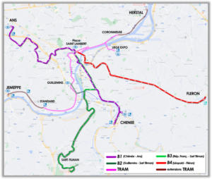 Carte BUSWAY