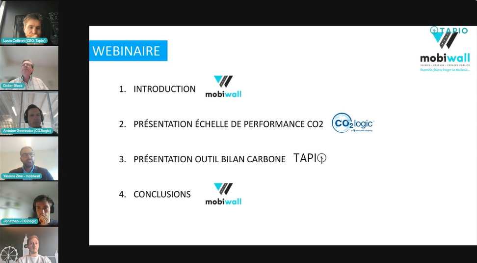 Image du webinaire organisé par mobiwall pour ses affiliés.