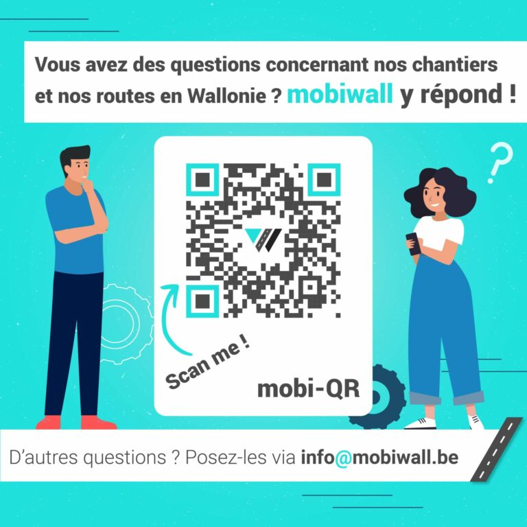 Visuel pour illustrer le lancement de mobi-QR, un espace dédié pour répondre aux questions les plus courantes